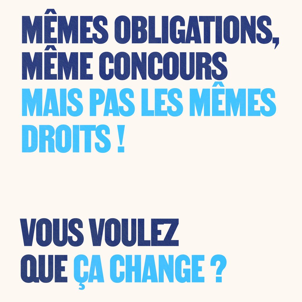 Vous voulez que ca change ?